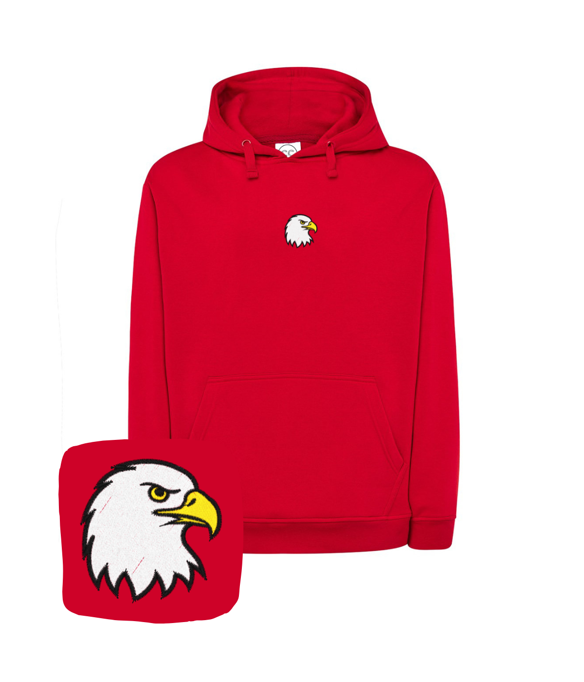 Bluza z haftem orła  – bluza orła na zimę, ciepła i wygodna