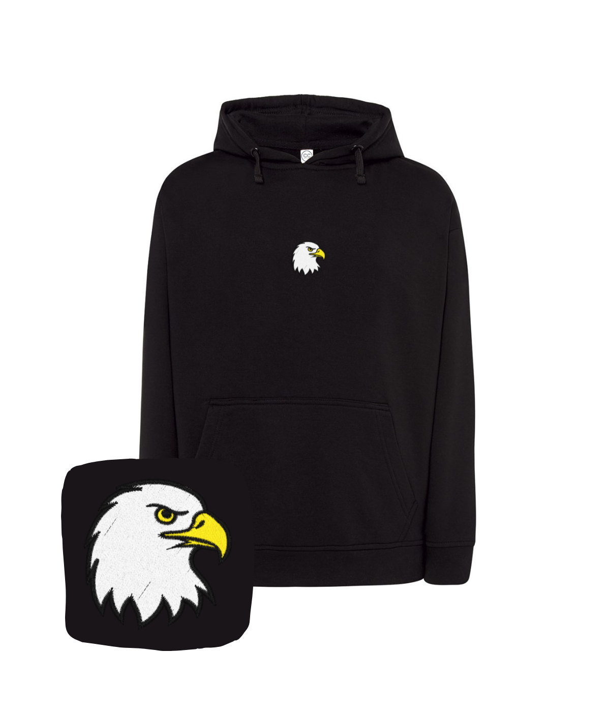Bluza z haftem orła  – bluza orła męska, męski fason