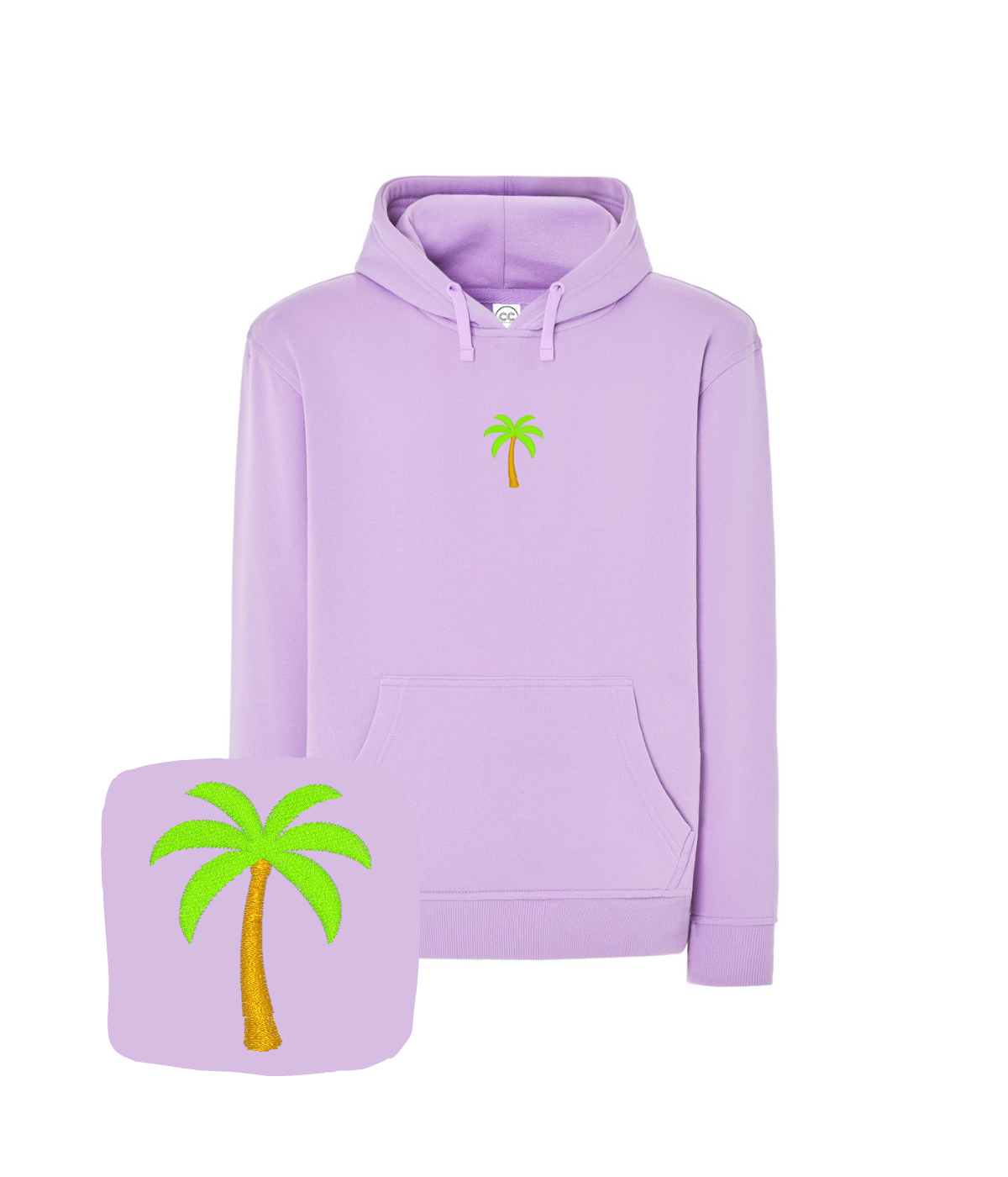 Bluza z haftem palmy – modna bluza palma, streetwear