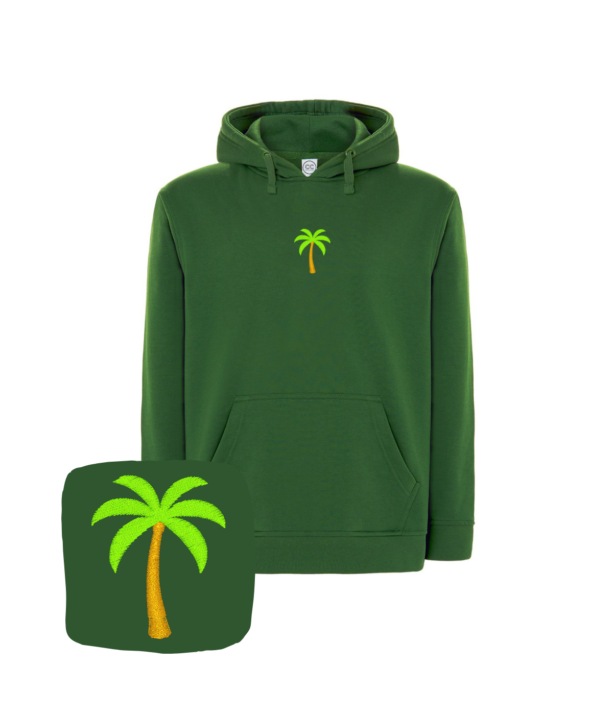 Bluza z haftem palmy – bluza palma haft komputerowy od 1 sztuki, bez minimalnego zamówienia