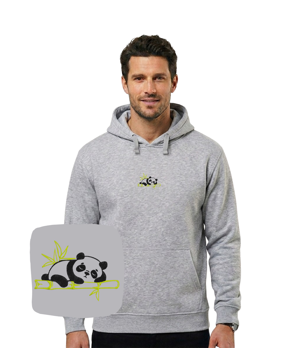 Bluza z haftem śpiącej pandy – bluza panda, prezent dla niej