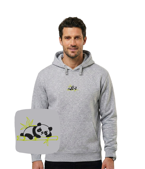 Bluza z haftem śpiącej pandy – bluza panda, prezent dla niej