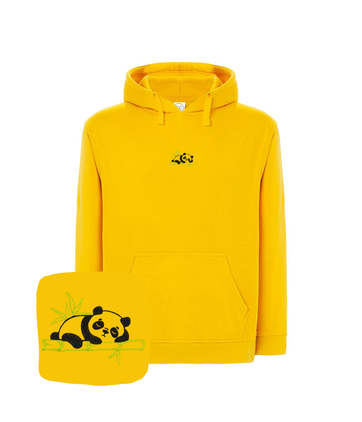 Bluza z haftem śpiącej pandy – bluza panda dla fanów, kolekcjonerska edycja