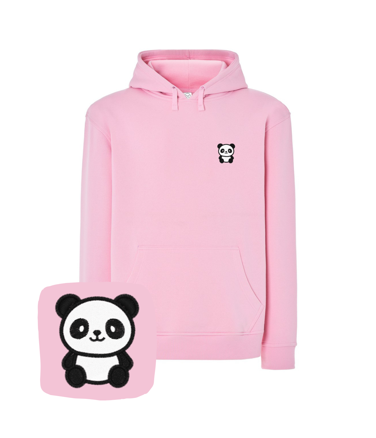 Bluza z haftem pandy – bluza panda na zamówienie, indywidualny projekt