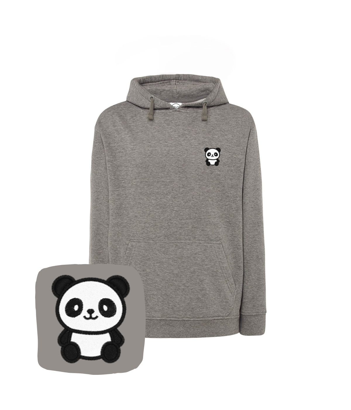 Bluza z haftem pandy – bluza firmowa z haftem panda, profesjonalny wygląd