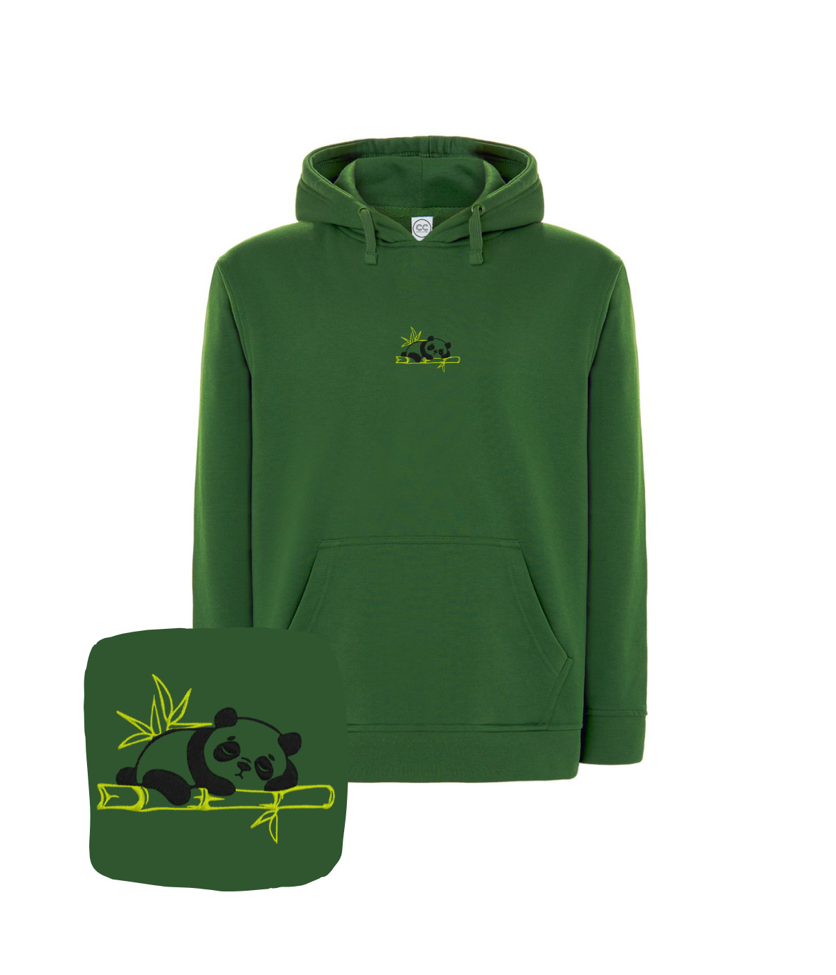 Bluza z haftem śpiącej pandy – personalizowana bluza panda, idealny prezent
