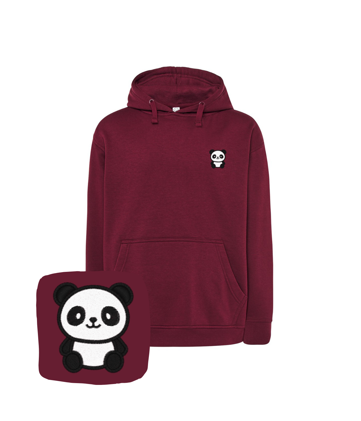 Bluza z haftem pandy – bluza panda każdy projekt wyjątkowy, robimy to z pasją