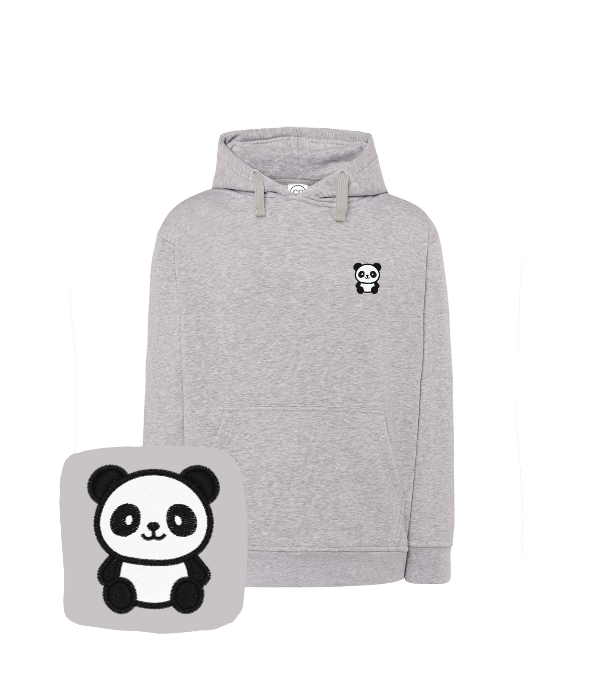 Bluza z haftem pandy – bawełniana bluza panda, miękka i oddychająca