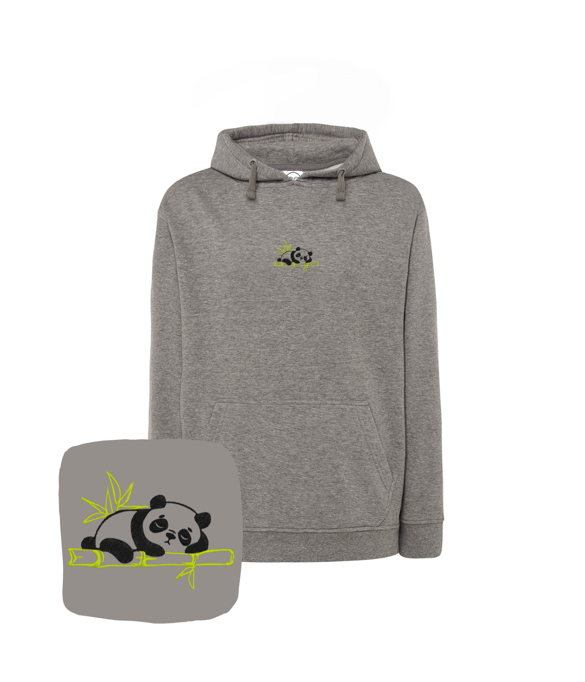 Bluza z haftem śpiącej pandy – bluza panda na co dzień, codzienny komfort