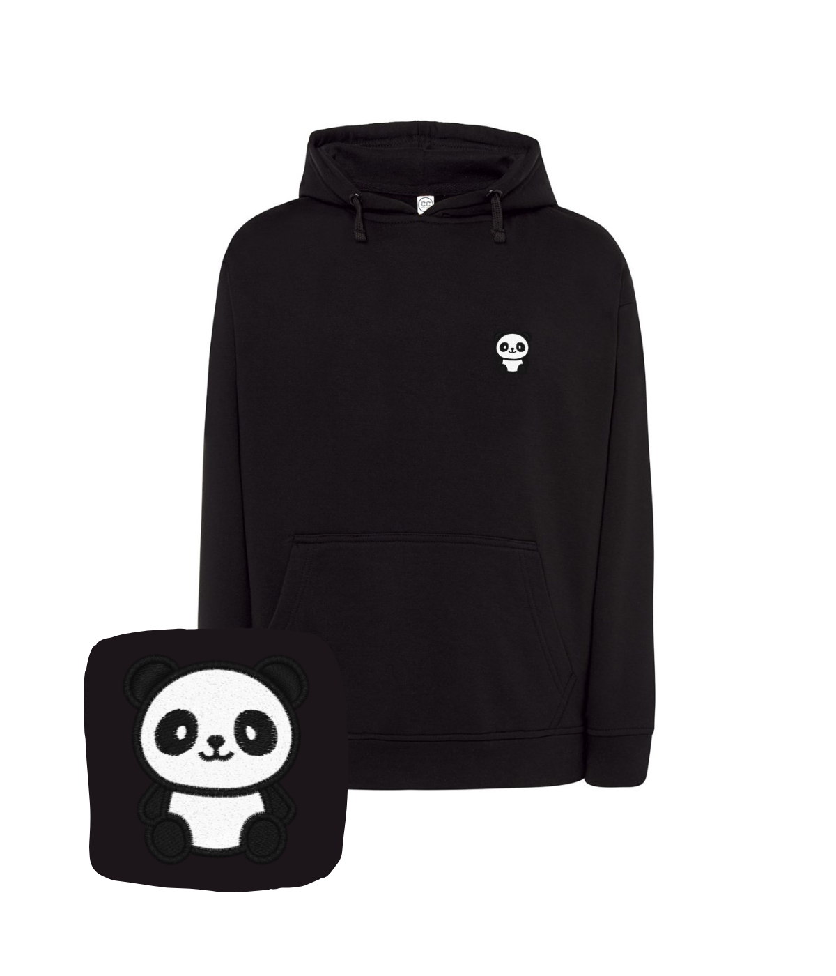 Bluza z haftem pandy – bluza haftowana komputerowo panda, trwała przez lata