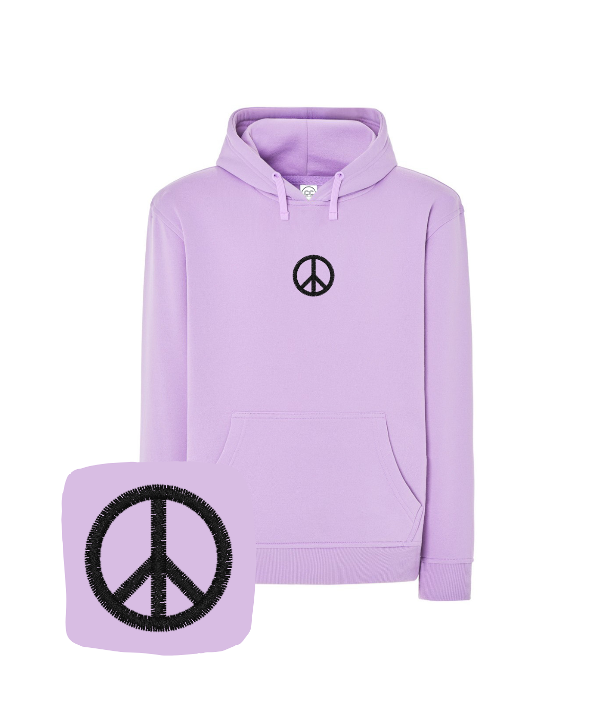 Bluza z haftem peace – personalizowana bluza peace, idealny prezent