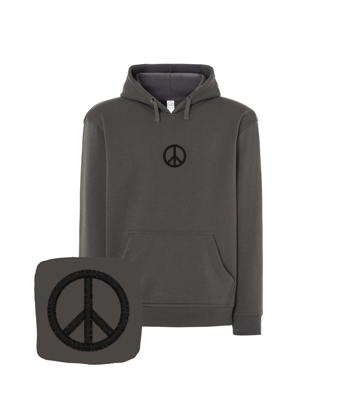 Bluza z haftem peace – bluza peace personalizowany prezent dla bliskiej osoby