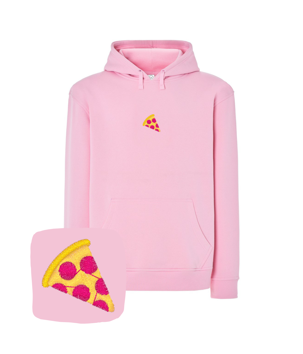 Bluza z haftem kawałka pizzy – bluza pizzy personalizowany prezent dla bliskiej osoby
