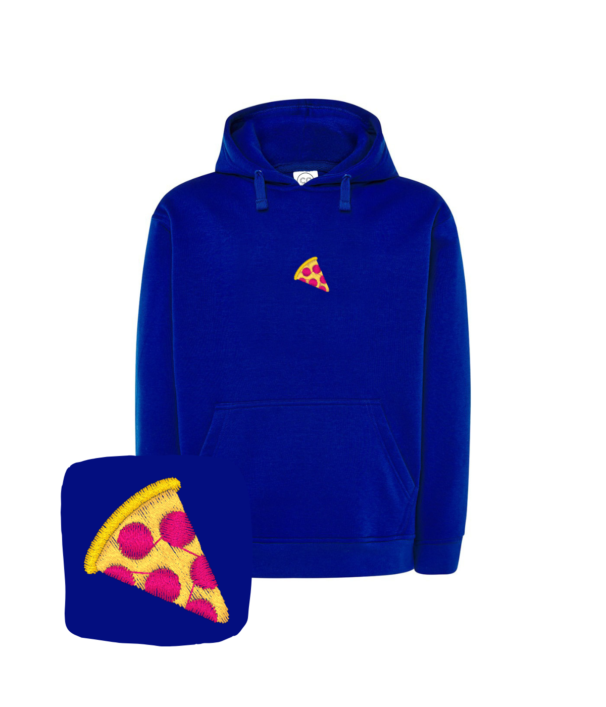 Bluza z haftem kawałka pizzy – bluza pizzy darmowa dostawa w Polsce, haft od 1 sztuki