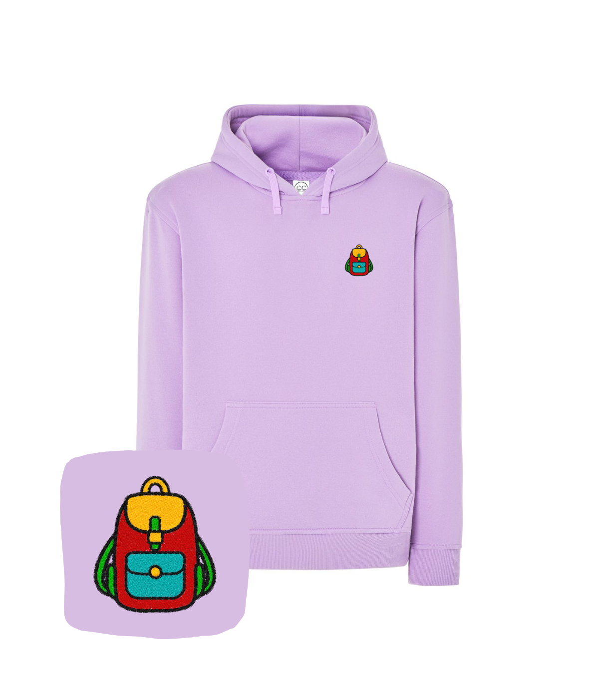 Bluza z haftem plecaka  – bluza plecak dostępna w wielu rozmiarach