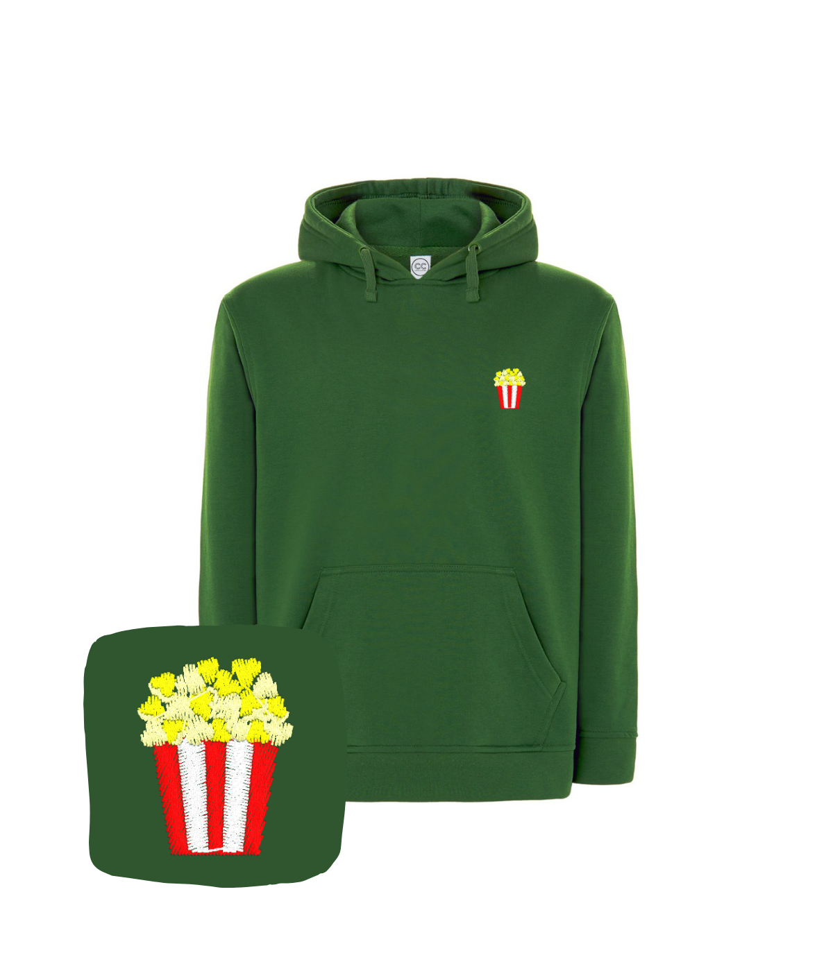 Bluza z haftem popcornu – bluza popcorn własne imię lub wzór, haft na życzenie