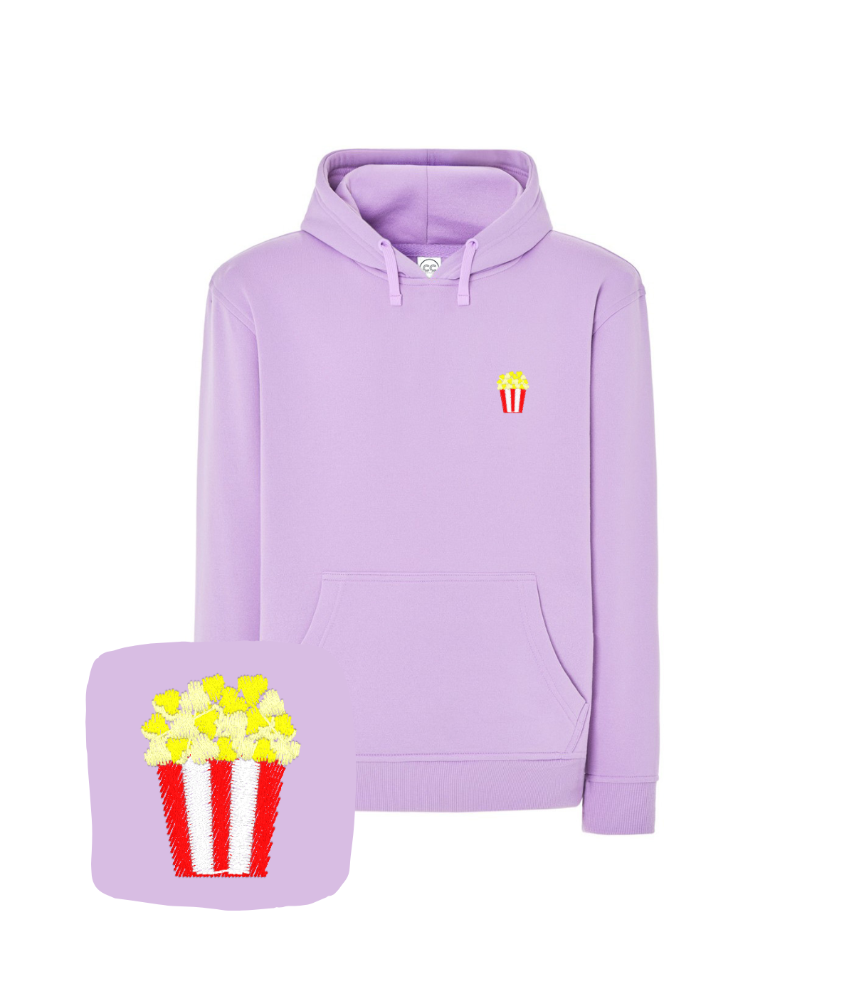 Bluza z haftem popcornu – bluza popcorn haftowana, każdy projekt wykonywany in-house