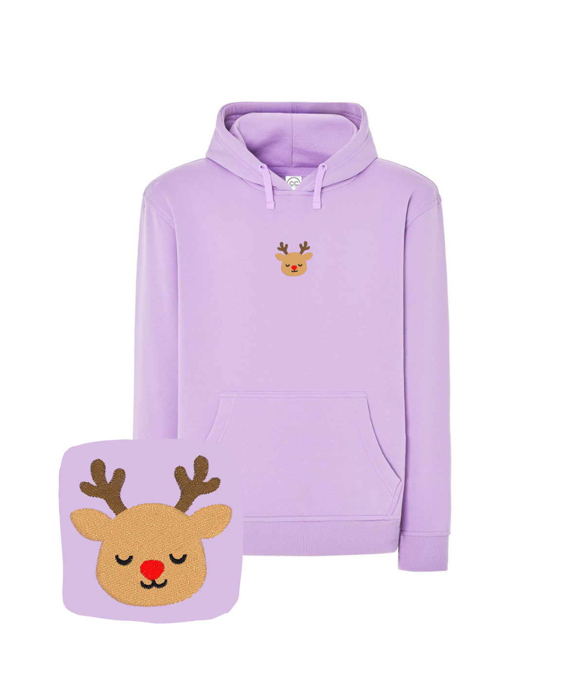 Bluza z haftem renifera – bluza na prezent z motywem renifer, wysoka jakość