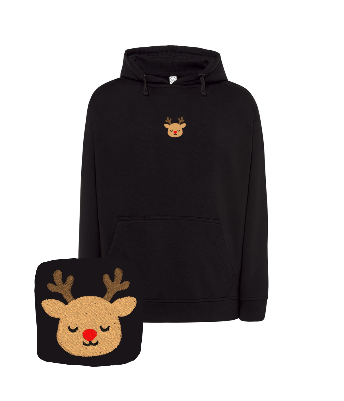 Bluza z haftem renifera – nowoczesna bluza renifer, świeży design