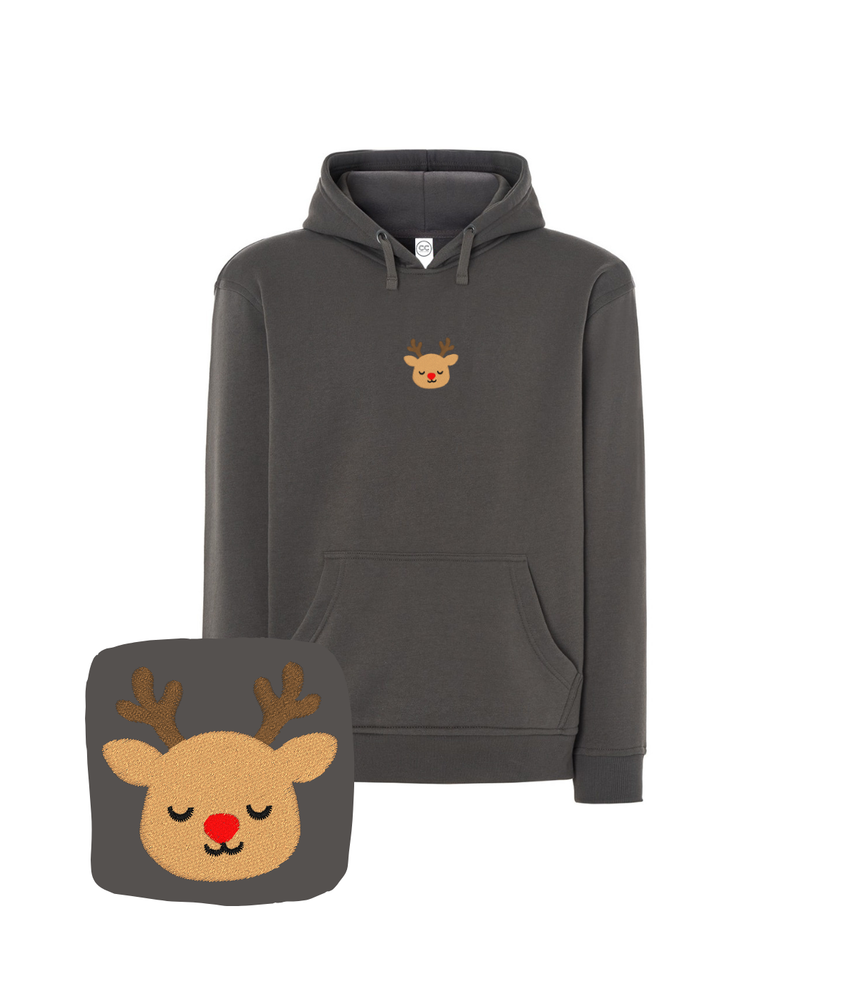 Bluza z haftem renifera – bluza renifer rodzinna hafciarnia, pasja i precyzja