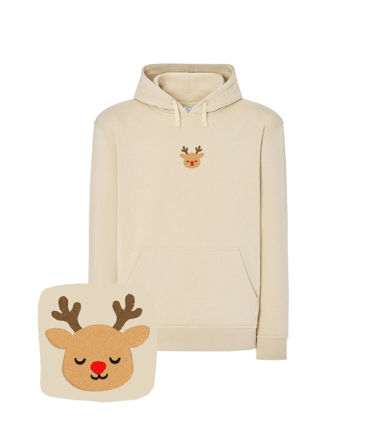 Bluza z haftem renifera – bluza renifer damska, kobiecy krój