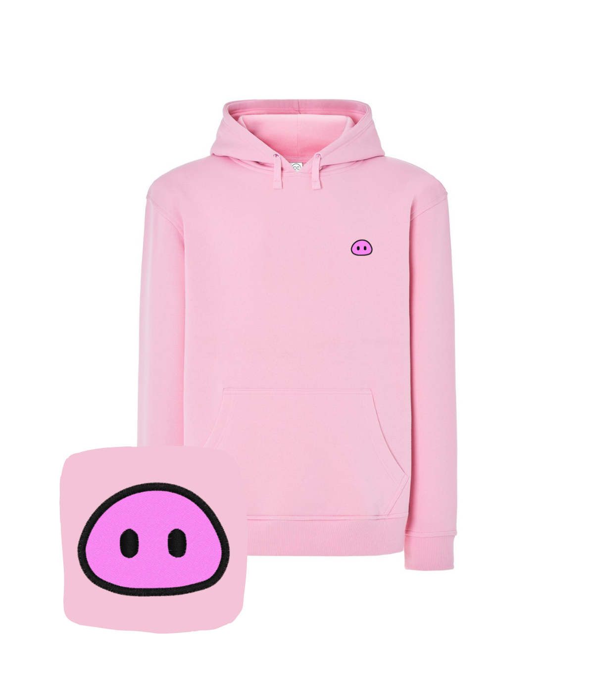 Bluza z haftem ryjka – nowoczesna bluza ryjka, świeży design