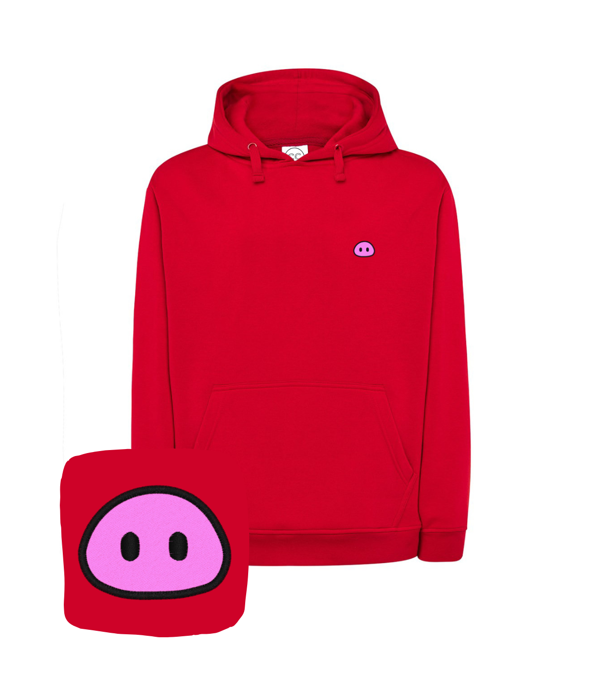 Bluza z haftem ryjka – bluza ryjka prezent z haftem, pamiątka na lata