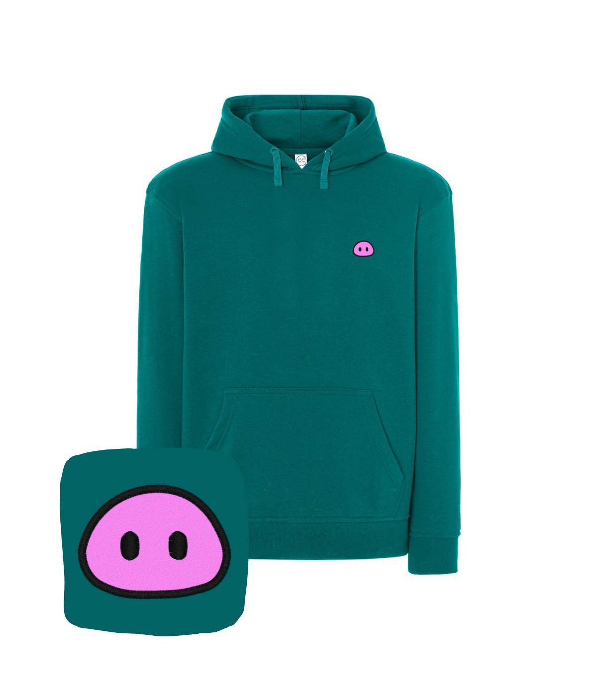 Bluza z haftem ryjka – bluza ryjka idealny na każdą okazję