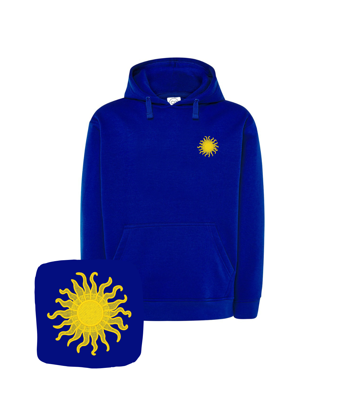 Bluza z haftem słońca – personalizowana bluza słońce, idealny prezent