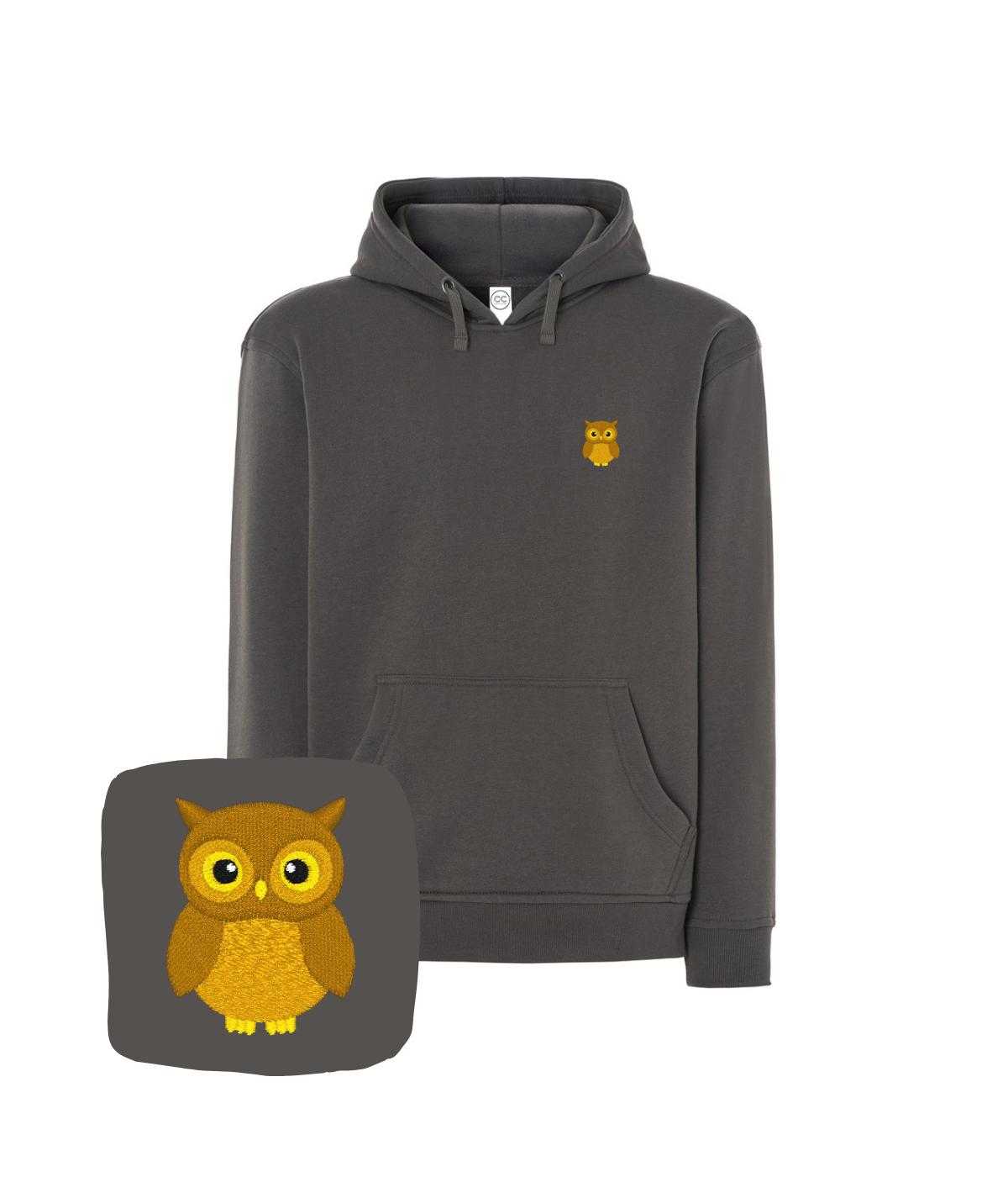 Bluza z haftem sowy – nowoczesna bluza sowy, świeży design