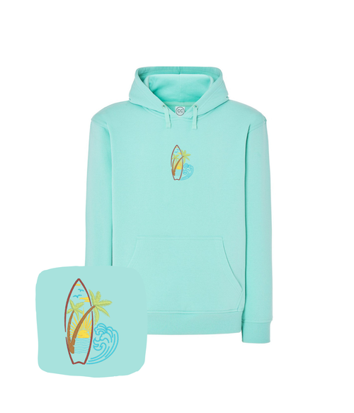 Bluza z haftem surfingu – bluza reklamowa z haftem surfing, od 1 sztuki