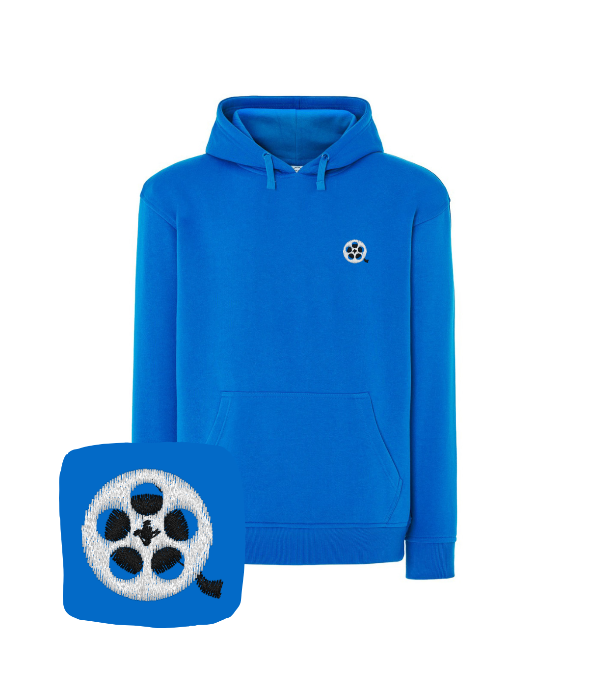 Bluza z haftem szpuli filmowej – bluza szpula filmowa personalizowany prezent dla bliskiej osoby