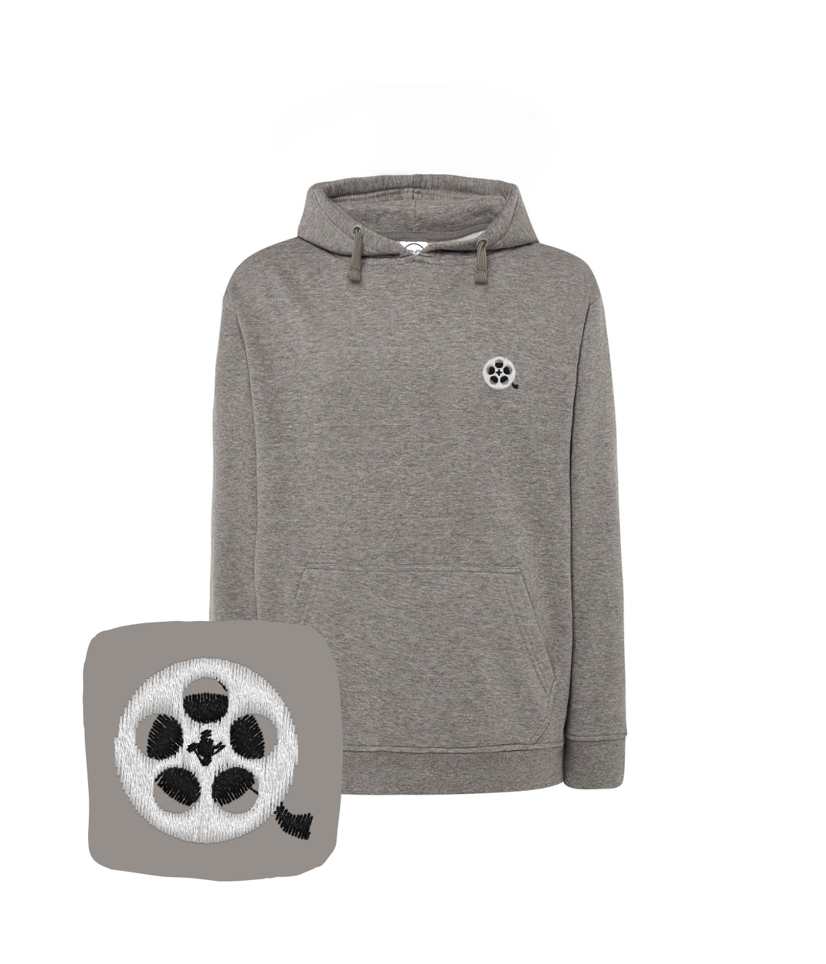 Bluza z haftem szpuli filmowej – bluza szpula filmowa z charakterem, wyróżnij się