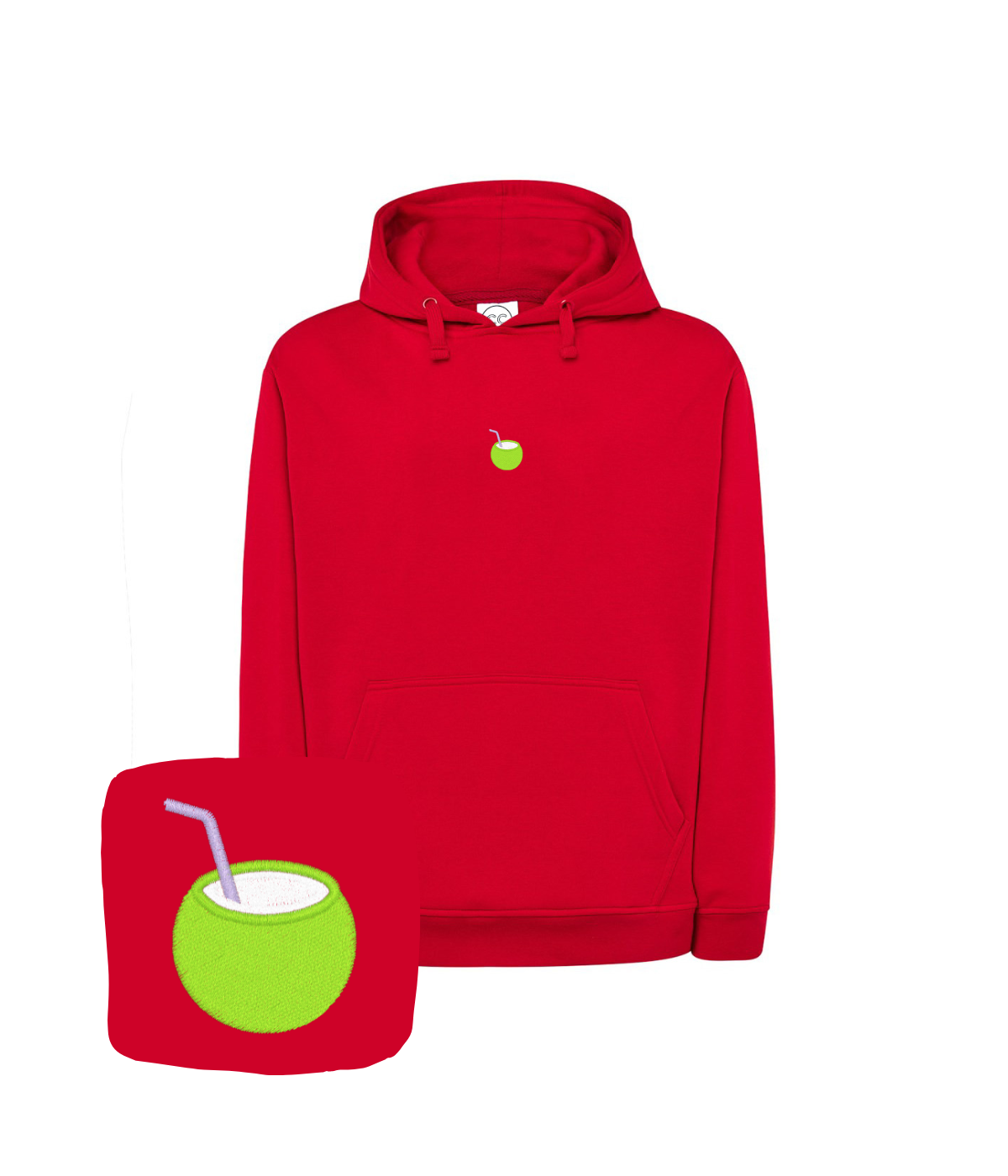 Bluza z haftem kokosa – bluza z napisem kokos, personalizacja