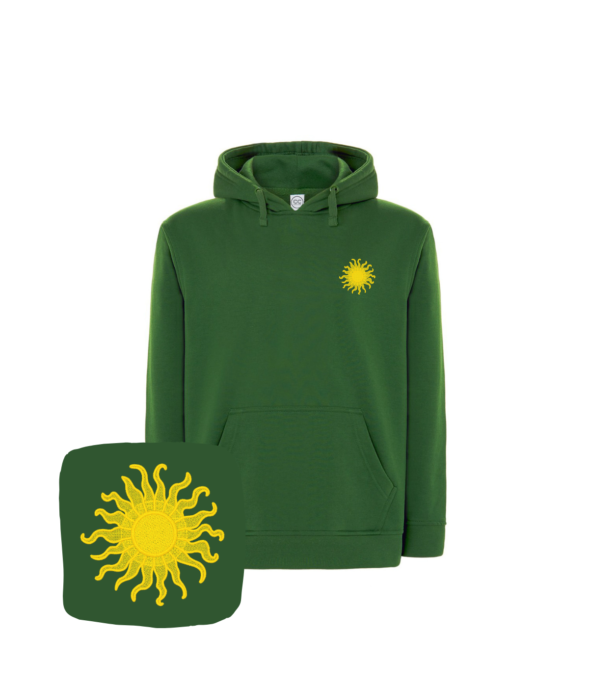Bluza z haftem słońca – bluza słońce, prezent dla niej