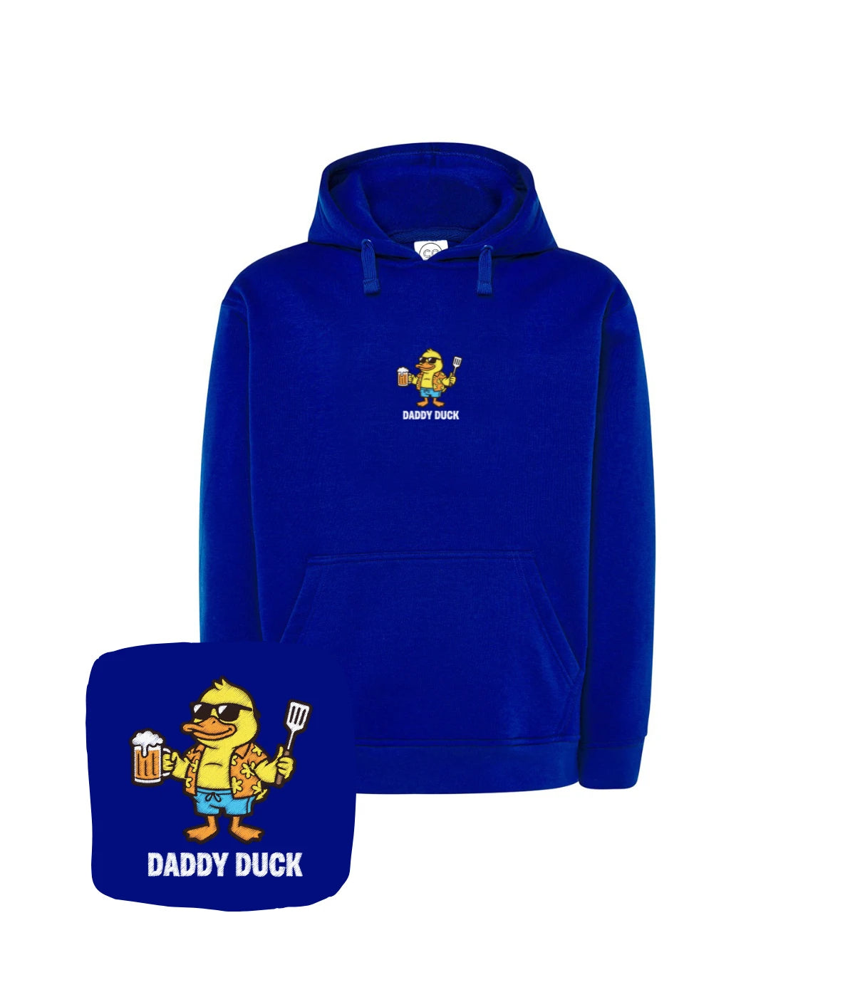 Granatowa bluza z haftem Daddy Duck - prezent dla kolegi, idealny na piwną imprezę
