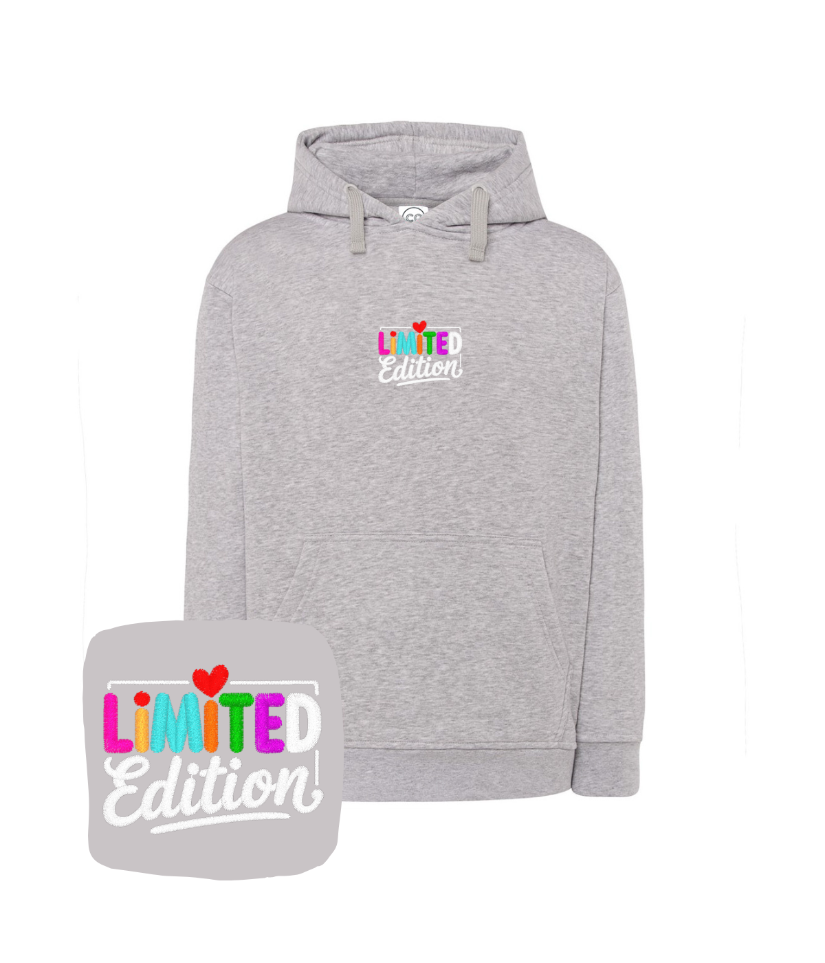 Bluza z haftem napisu Limited Edition – personalizowana bluza napis limited edition, idealny prezent