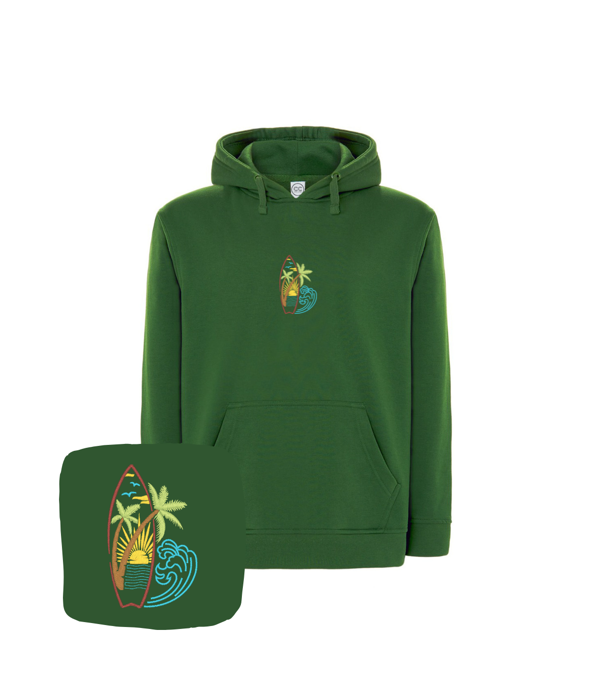 Bluza z haftem surfingu – bluza surfing oryginalny prezent z haftem komputerowym