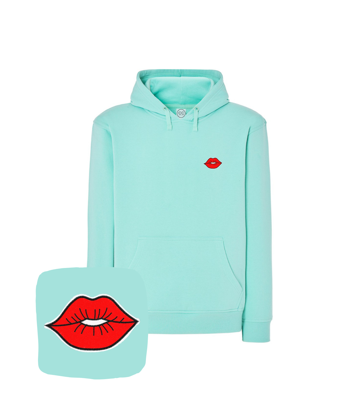 miętowa bluza dla niej