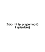 Funny hoodie with embroidered humorous text from CustomClothes.pl's Bez Cenzury collection, featuring a colorful graphic on the front.