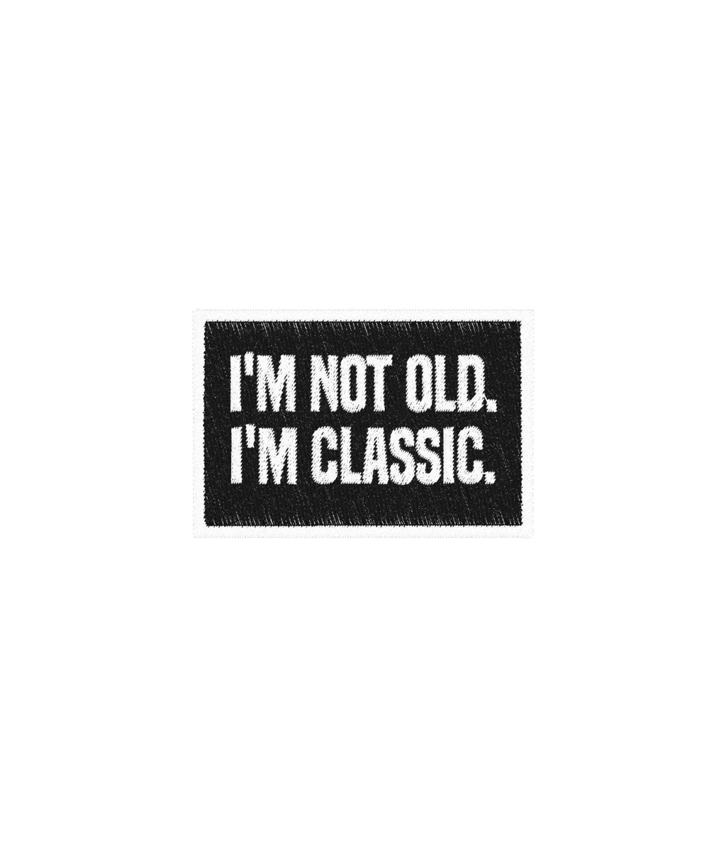 Bluza z kapturem z haftem I'm Not Old - zdjęcie 22