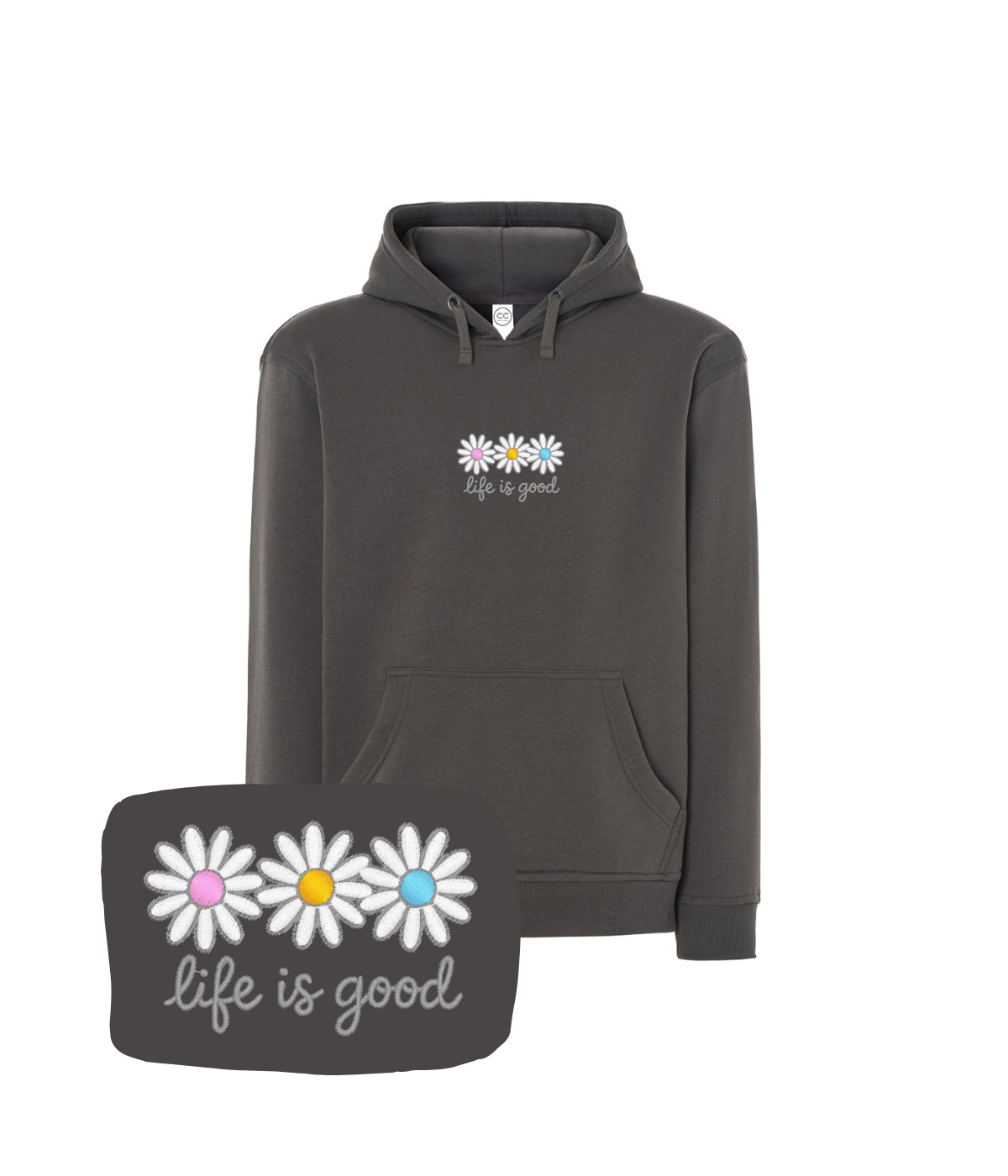 Bluza z haftem stokrotek - zdjęcie 19