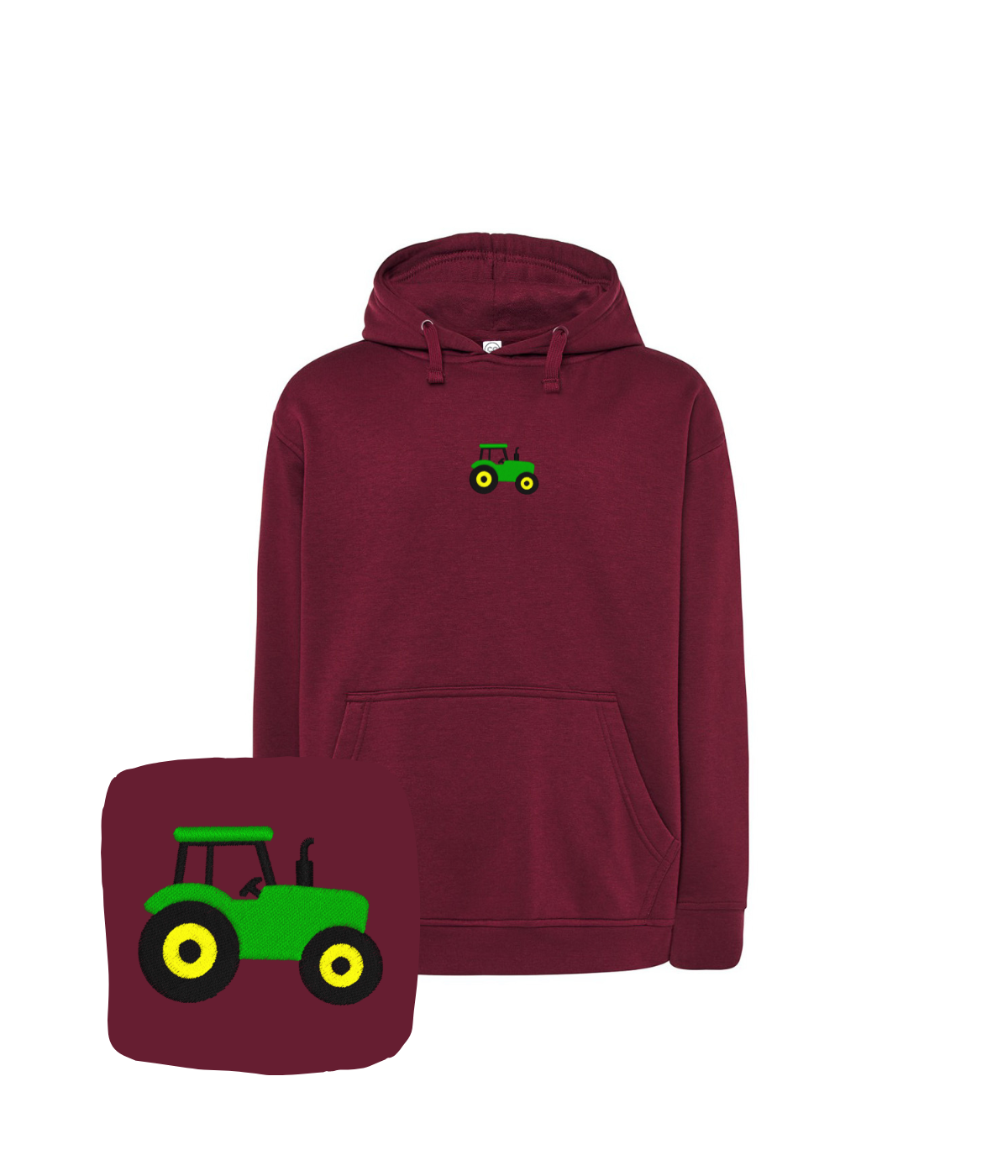 Bluza z haftem traktora – bluza traktor szybka wysyłka, polska produkcja