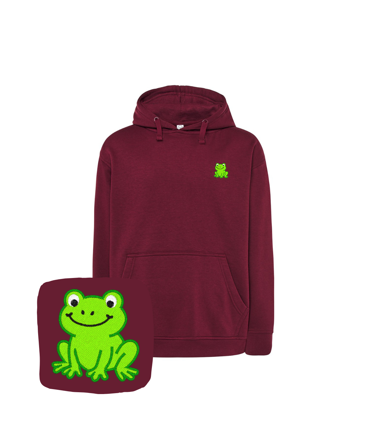 Bluza z haftem żaby – bluza z napisem żaba, personalizacja