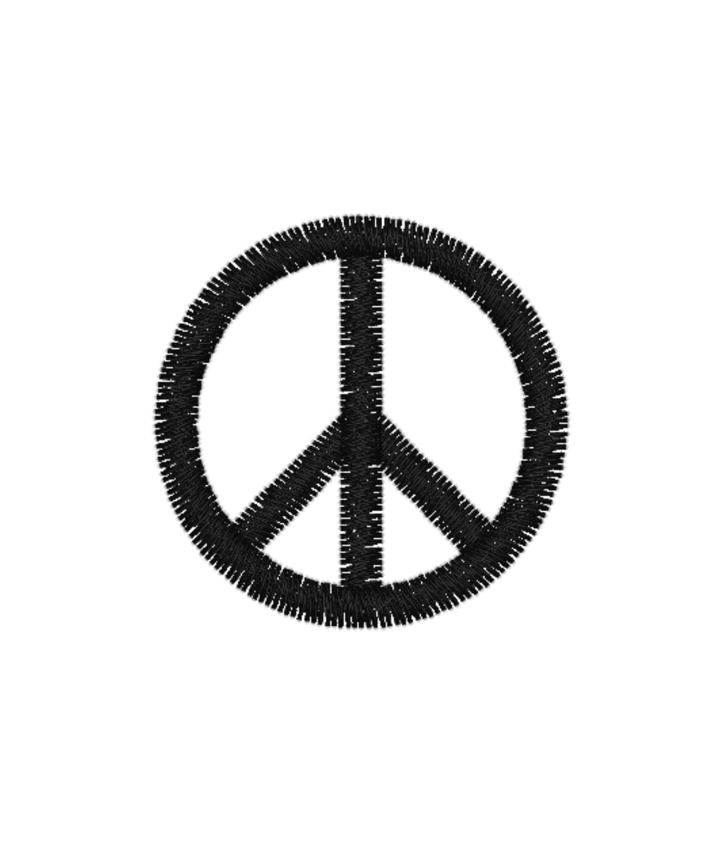 Bluza z haftem peace – modna bluza peace, streetwear