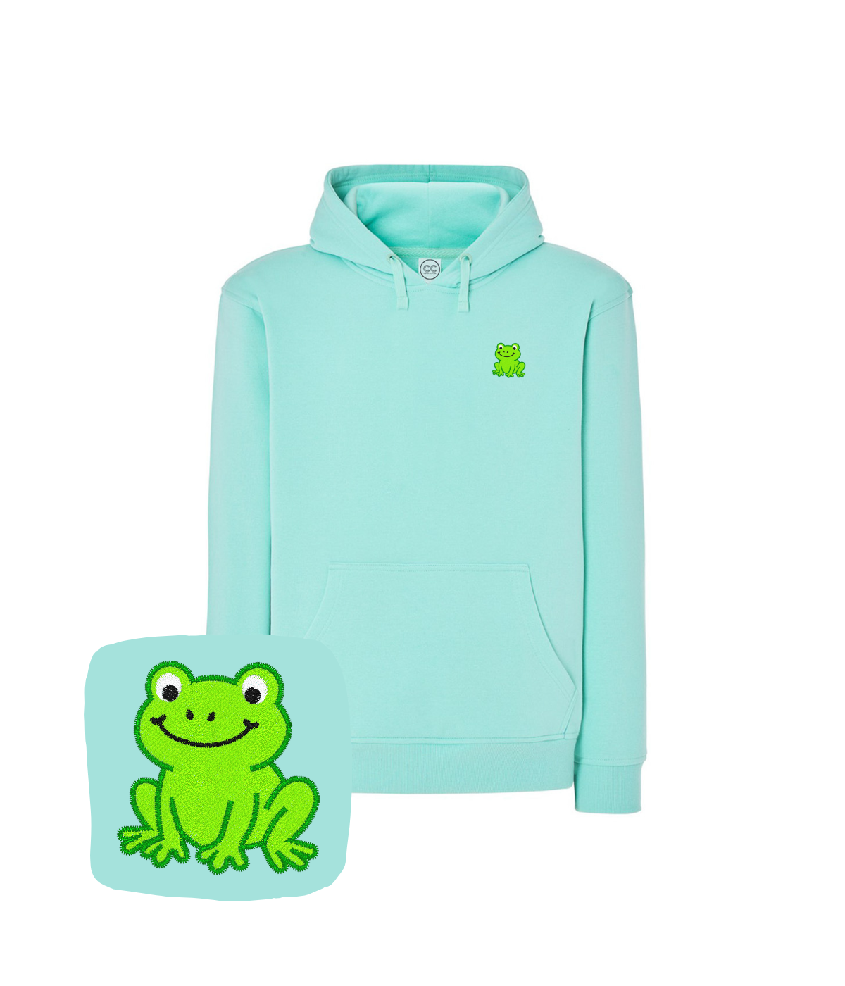 Bluza z haftem żaby – bluza żaba kolekcja, najnowszy sezon