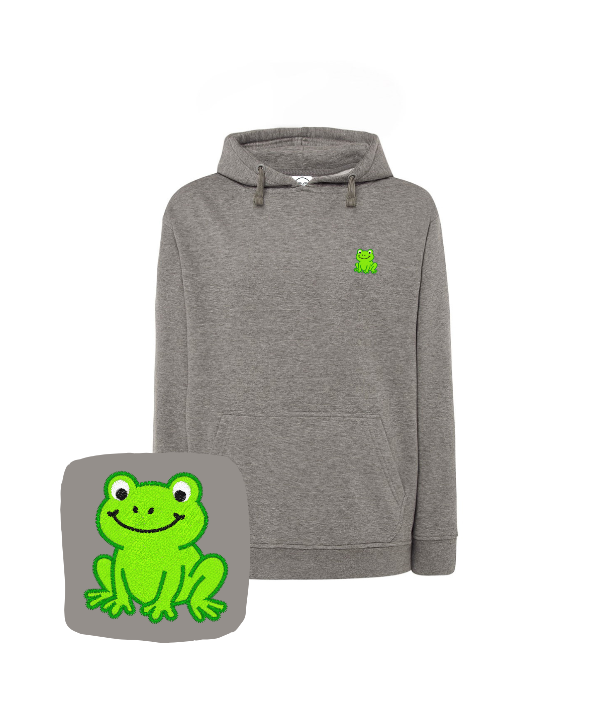 Bluza z haftem żaby – bluza żaba, pomysł na prezent