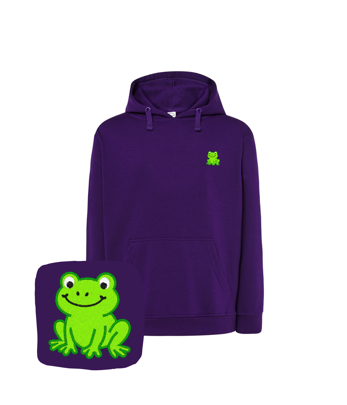 Bluza z haftem żaby – bluza żaba unisex, dla każdego