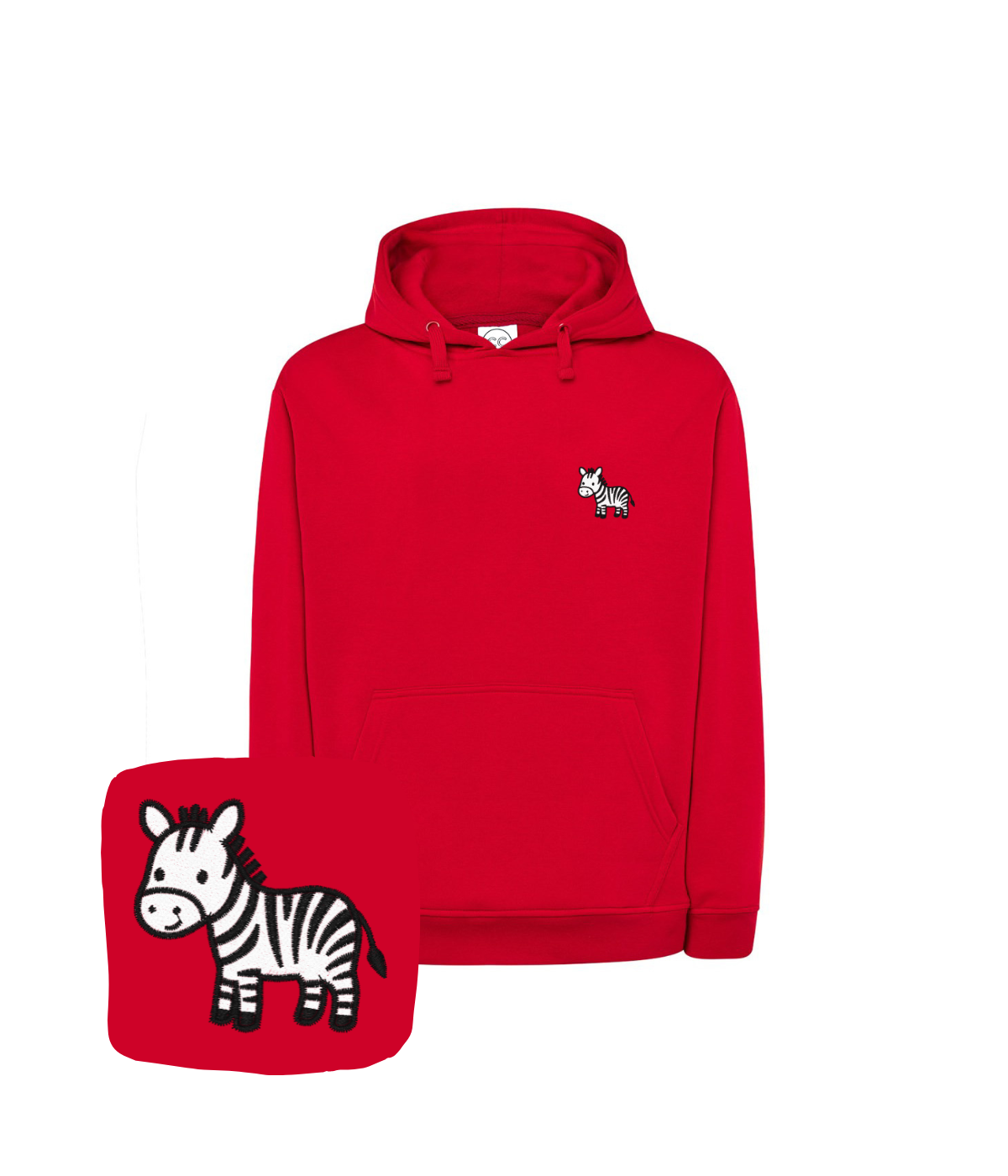 Bluza z haftem zebry – bluza zebra dostępna w wielu kolorach