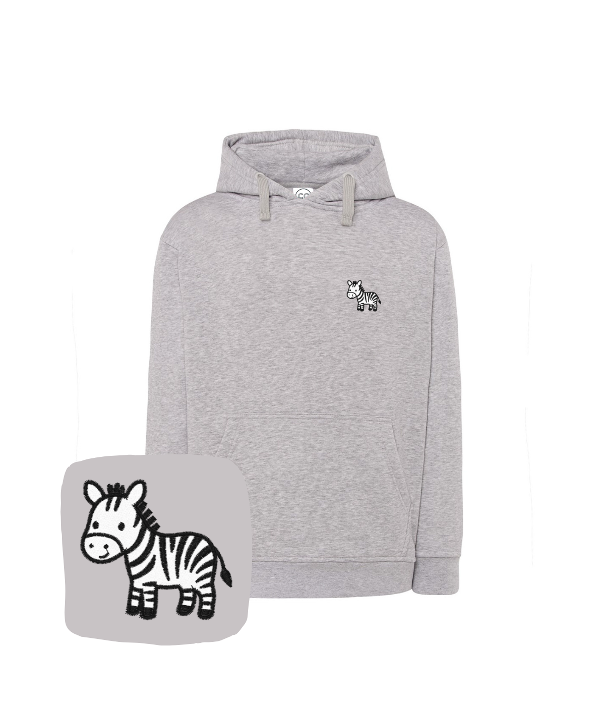 Bluza z haftem zebry – bluza zebra idealny na każdą okazję